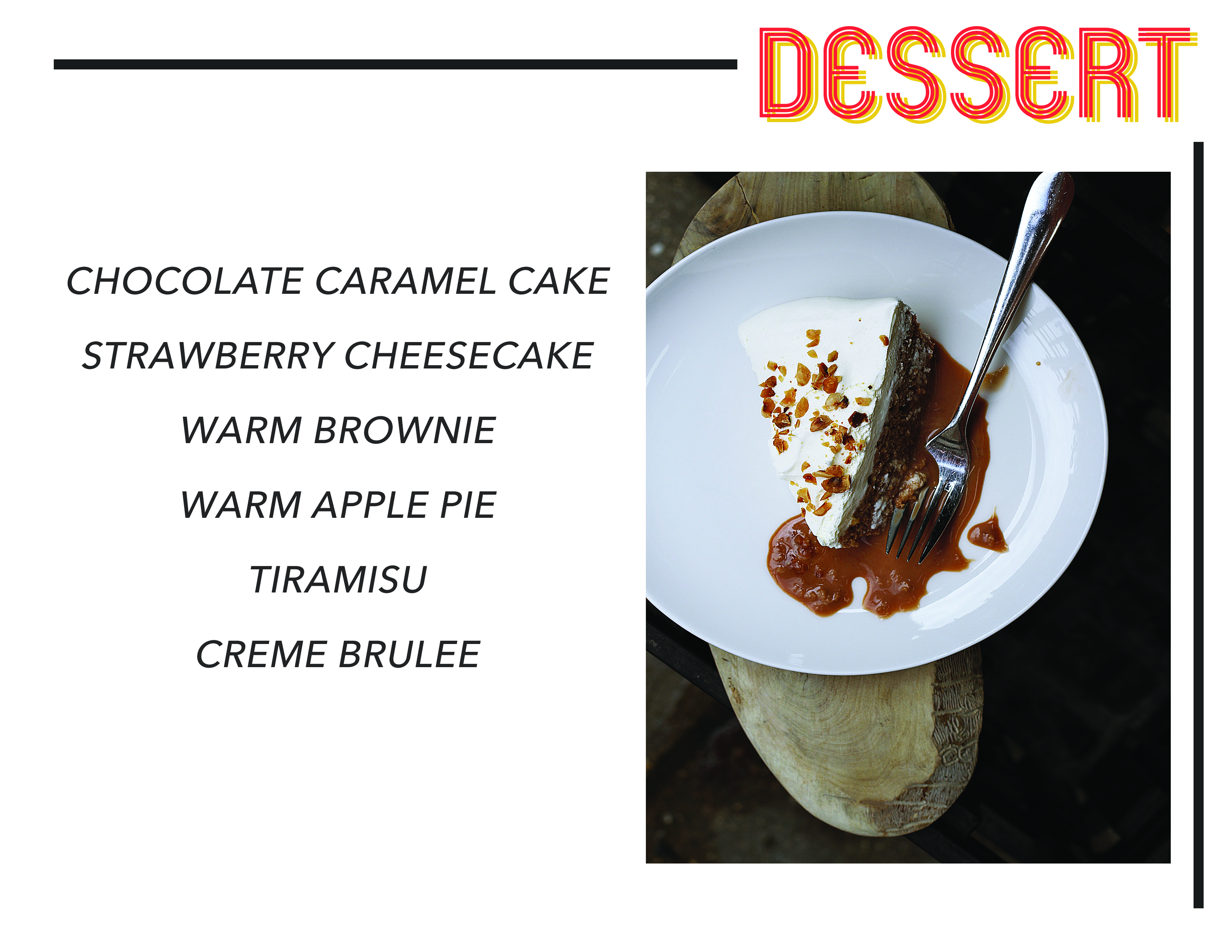 desserts